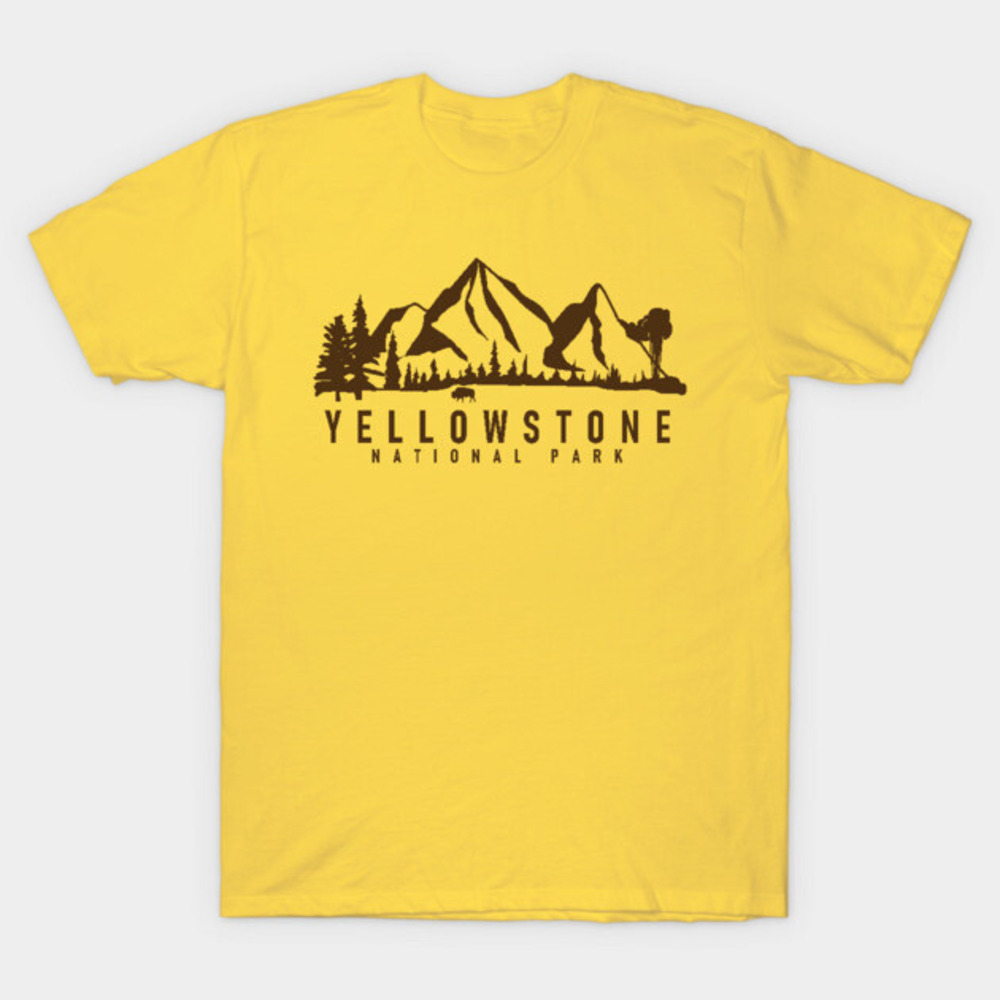 Yellowstone National Park - Yellowstone National Park - T-Shirt